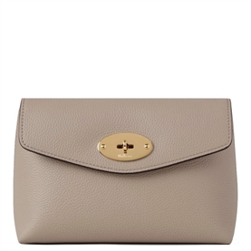 Mulberry Large Darley Cosmetic Pouch Cashmere Taupe 
